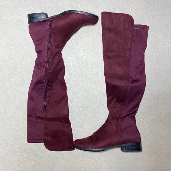 NWOB MSRP $150 Catherine Malandrino Over-the-Knee Boot Women's Size 6 - Picture 3 of 9